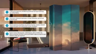 Parawan dwustronny korkowy, Spokój szarości (Rozmiar 145x170) - Parawany - miniaturka - grafika 8