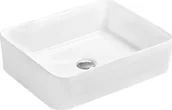 Umywalki - Umywalka Mexen Catia nablatowa 48 x 37 cm biała 21314800 - miniaturka - grafika 1