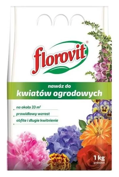 Florovit nawóz 1 kg granulowany Kwiaty Ogrodowe