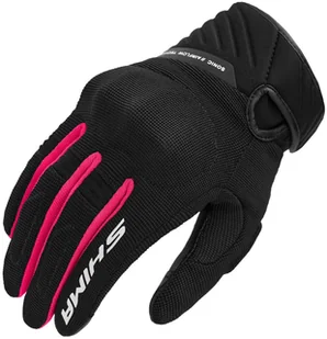Rękawice motocyklowe Shima Sonic Lady damskie czarno-różowe r. XL - Rękawiczki - miniaturka - grafika 1