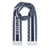 Apaszki i szaliki damskie - Szalik Guess W4BZ22 Z3JD2 Granatowy - miniaturka - grafika 1