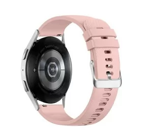 Beline do Watch 20mm Grid Texture Silicone uniwersalny (różowy) - Akcesoria do zegarków - miniaturka - grafika 1