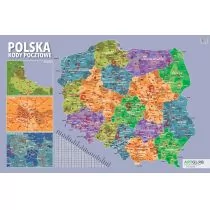 Artglob Podkładka na biurko - kody pocztowe Polska - Artglob - Podkładki na biurko - miniaturka - grafika 1