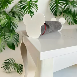 Stojak na opaski do włosów ekspozytor dla dzieci organizer opasek Białe Stokrotki - Biżuteria - akcesoria - miniaturka - grafika 1