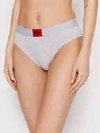 Majtki damskie - Hugo Figi klasyczne Brief Hw Red Label 50469672 Szary - miniaturka - grafika 1