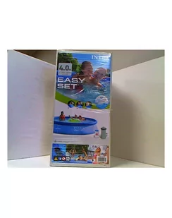 Intex Basen rozporowy EASY SET 396x84cm pompa filtrująca 220-240V 28142NP - Baseny ogrodowe - miniaturka - grafika 1