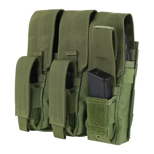 Condor - Ładownica MOLLE Kangaroo na magazynki AK - Potrójna - Coyote Brown - MA72-498 - Odzież taktyczna i umundurowanie - miniaturka - grafika 3