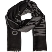 Apaszki i szaliki damskie - Moschino Wełniany dwustronny szal - miniaturka - grafika 1