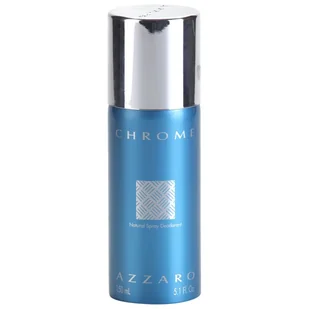 Azzaro Chrome dezodorant spray 150ml dla Panów - Dezodoranty i antyperspiranty dla kobiet - miniaturka - grafika 1
