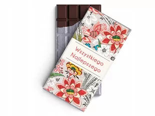 Czekolada Belgijska Wszystkiego Najlepszego Wzór 2 - Czekolada - miniaturka - grafika 1