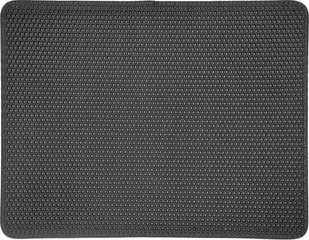Leobert Mata pod Kuwetę 60x45cm - czarna - Pozostałe akcesoria dla kotów - miniaturka - grafika 1