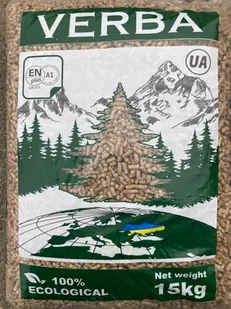 Pellet sosnowy Verba z dostawą w całym kraju z magazynu w Puławach - Materiały opałowe - miniaturka - grafika 1