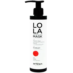 Artego Lola Naturalna Maska Tonująca Scarlet - Maski do włosów - miniaturka - grafika 1