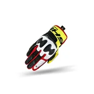 Rękawiczki - SHIMA BLAZE MEN WHITE, krótkie męskie rękawice motocyklowe do jazdy na motocyklu Cross Quad lato skóra, s, fluorescencyjny - miniaturka - grafika 1