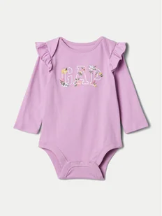 Gap Body dziecięce 522642-02 Różowy - Body dla niemowląt - miniaturka - grafika 1