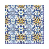 Obrusy i serwetki - Nuova R2S R2S Serwetki 20 szt 3 warstw R2S Napkins niebieskie 414 MAIB - miniaturka - grafika 1