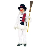Czapki dla dzieci - Widmann Widmann - Kostium dziecięcy bałwan, płaszcz, spodnie, kapelusz, szal i nos 55738 - miniaturka - grafika 1