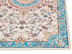 Dywan 80 x 300 cm beżowo-niebieski GORDES - Dywany - miniaturka - grafika 3