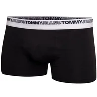 Majtki męskie - Tommy Hilfiger Bokserki Męskie 1P Trunk Czarne Um0Um02658 Bds  L - miniaturka - grafika 1