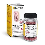 Witaminy i minerały - Biorythm Witamina B12 Max, 30kaps. - miniaturka - grafika 1