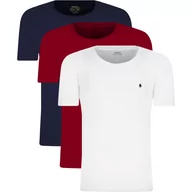 Koszulki dla chłopców - POLO RALPH LAUREN T-shirt 3-pack | Regular Fit - miniaturka - grafika 1