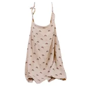 Akcesoria do karmienia - Chusta Do Karmienia Piersią Niemowląt Dziecka Okrycie Mamy Bawełna Tęcze - miniaturka - grafika 1