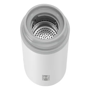 Thermo Zwilling Zwilling 420 Ml Biały Kubek Termiczny Ze Stali Nierdzewnej Z Zaparzaczem - Kubki termiczne - miniaturka - grafika 4