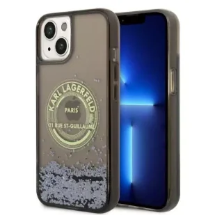 Etui Karl Lagerfeld KLHCP14MLCRSGRK do iPhone 14 Plus 6,7" hardcase Liquid Glitter RSG - Etui i futerały do telefonów - miniaturka - grafika 5