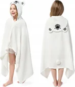 Okrycia kąpielowe dla dzieci - Ręcznik Kąpielowy Dziecięcy Z Kapturem Bawełna Na Plażę Basen Dla Dzieci - miniaturka - grafika 1