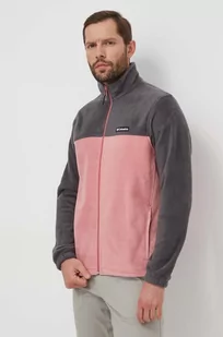Columbia bluza sportowa Steens Mountain 2.0 kolor różowy wzorzysta - Bluzy męskie - miniaturka - grafika 1
