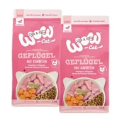 Mokra karma dla kotów - WOW Cat Junior Drób 2x2 kg - miniaturka - grafika 1