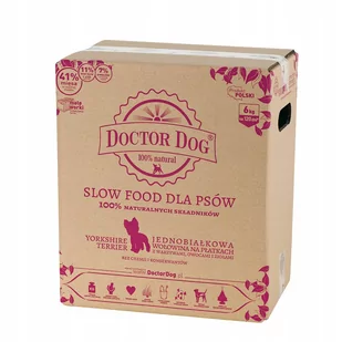 Doctor Dog York 6 kg - Sucha karma dla psów - miniaturka - grafika 1