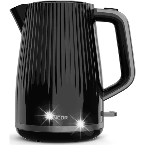 Stylowy czajnik bezprzewodowy Sencor SWK7519BK 360° STRIX 2200W 1.7L czarny