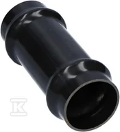 Łączniki, trójniki, kształtki - Kaczmarek Nasuwka ciśnieniowa PVC 90 PN10 popiel - miniaturka - grafika 1