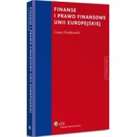 Prawo - Wolters Kluwer Finanse i prawo finansowe Unii Europejskiej - Cezary Kosikowski - miniaturka - grafika 1