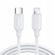 Kable USB - Joyroom kabel USB-C - Lightning 480Mb/s 20W 1m biały S-CL020A9 - miniaturka - grafika 1