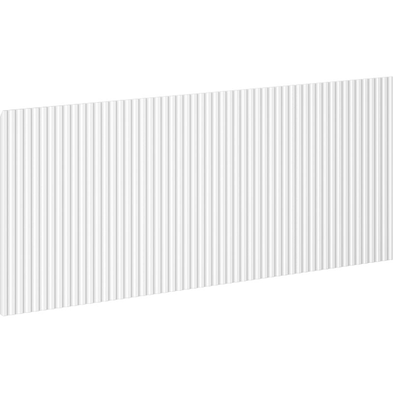 Mexen Rivel front ryflowany do korpusu szafki łazienkowej 120 x 43,5 cm, biały mat - 91A20-1200-470-1-01