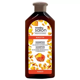 VENITA SALON Szampon wzmacniający z ekstraktem z bursztynu do włosów zniszczonych i farbowanych , 500ml - Szampony do włosów - miniaturka - grafika 1