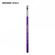 Pędzle do makijażu - Eigshow Beauty E835S Angled Eyeliner skośny pędzel do brwi i kresek - miniaturka - grafika 1