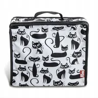 Pasmanteria - torba mini na przybory dziewiarskie/ krawieckie PRYM 612087 koty (1) - miniaturka - grafika 1