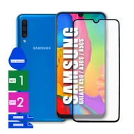 Szkła hartowane na telefon - SZKŁO OCHRONNE DO SAMSUNG GALAXY A50 A30S A50S 9H PEŁNE CAŁY EKRAN 5D - miniaturka - grafika 1