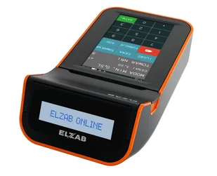 Kasa Fiskalna Elzab K10 Online BT/GPRS czarno-pomarańczowa - Kasy fiskalne - miniaturka - grafika 2