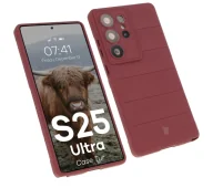 Etui i futerały do telefonów - Bizon Pancerne etui Case Tur do Galaxy S25 Ultra, ciemnofioletowe - miniaturka - grafika 1