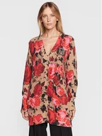 Swetry damskie - Blugirl Blumarine Kardigan RF2006-MAB00 Kolorowy Regular Fit - miniaturka - grafika 1