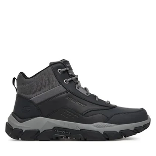 Trekkingi Skechers Santoro 205587 BLK Czarny - Buty trekkingowe męskie - miniaturka - grafika 1