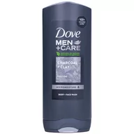 Żele pod prysznic dla mężczyzn - Dove UNILEV MEN ŻEL P PR CARE ELEM.WĘGIEL+GL 400ML Unileve - miniaturka - grafika 1