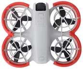 Akcesoria do drona - OSŁONA OCHRONA OSŁONY ZABEZPIECZENIE ŚMIGŁA ŚMIGIEŁ GUMOWE DO DRONA DJI NEO - CZERWONE - miniaturka - grafika 1