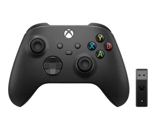Microsoft Xbox Series Controller Black + Adapter PC (1VA-00002) - Kontrolery do Xbox - miniaturka - grafika 1