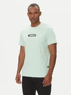 Koszulki męskie - G-Star Raw T-Shirt Old Skool D25967-C812 Zielony Regular Fit - miniaturka - grafika 1