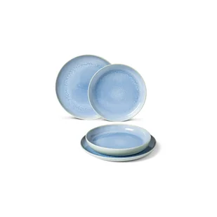 Villeroy & Boch Talerze głębokie i talerze śniadaniowe Crafted Blueberry 4 el. 19-5169-8547 - Talerze - miniaturka - grafika 2